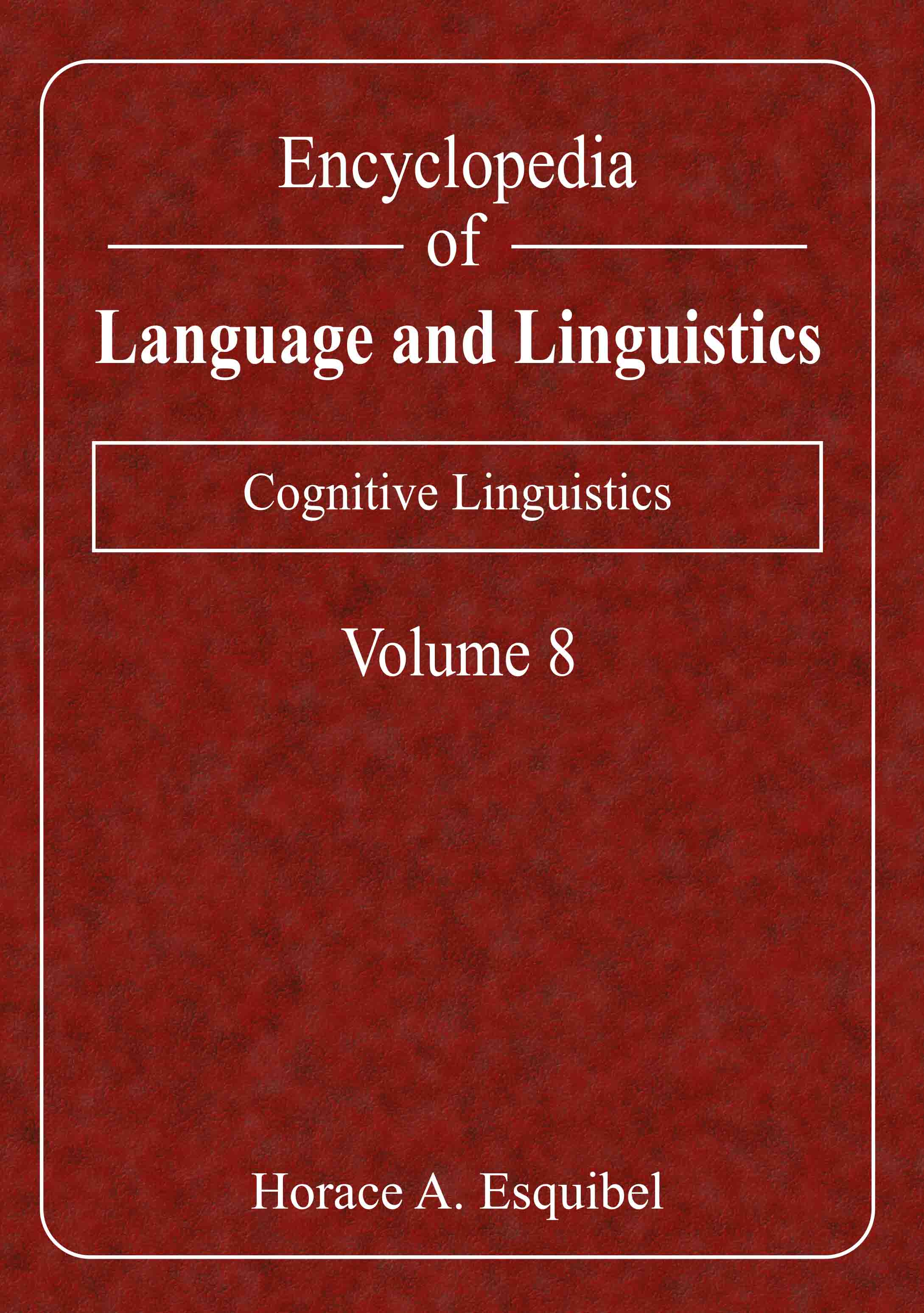 Cognitive Linguistics