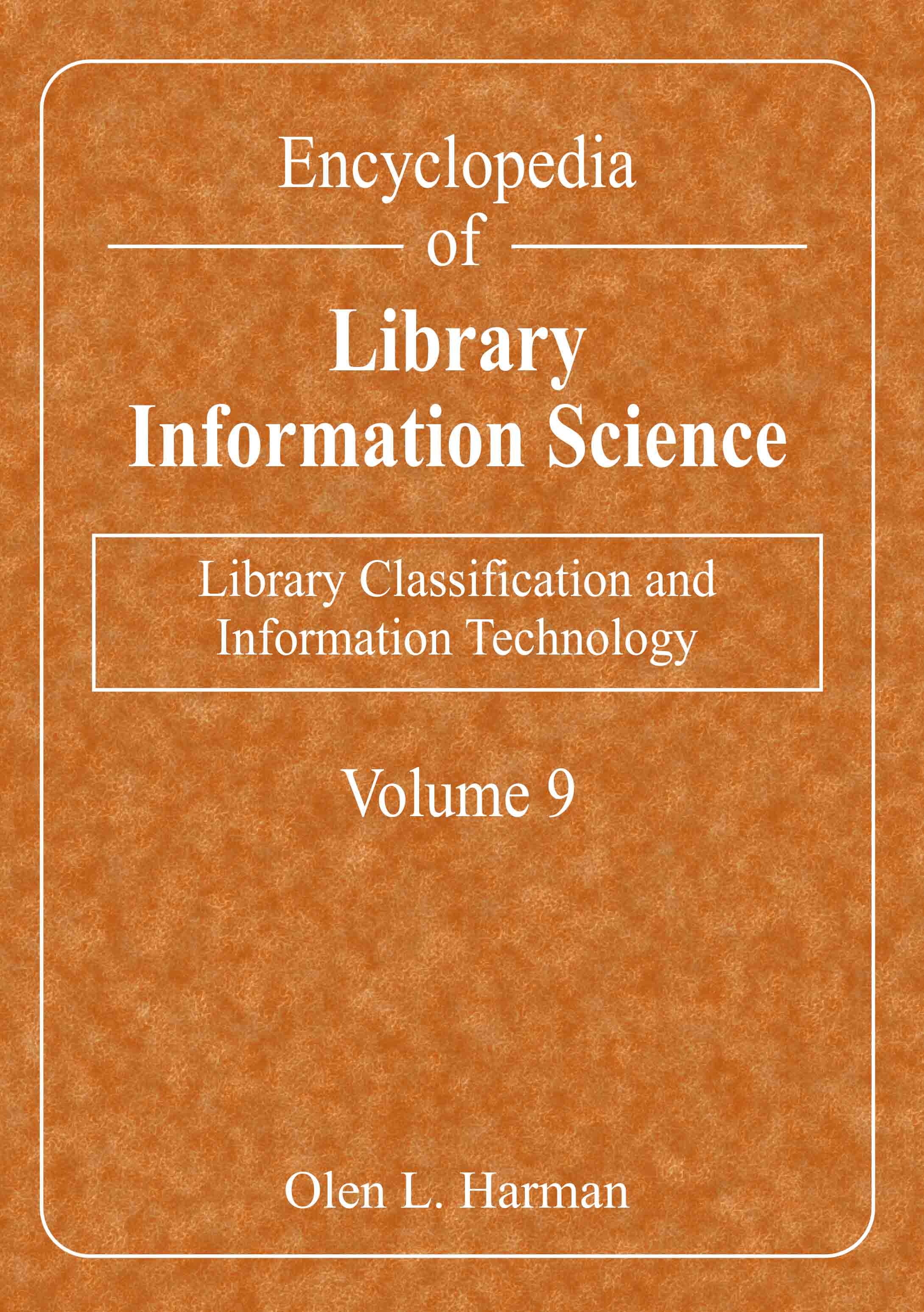 Library Classification and Information Technology