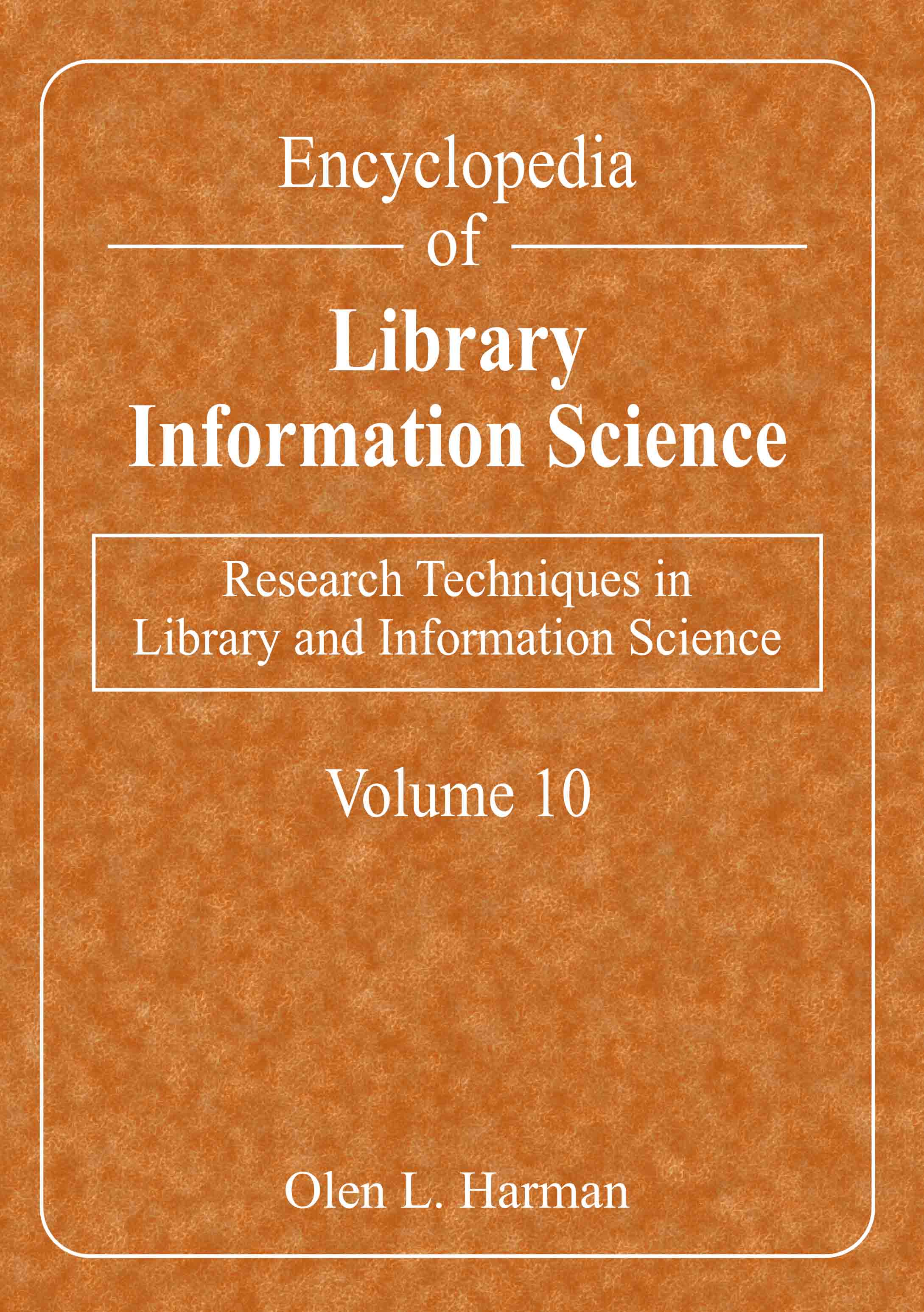 Research Techniques in Library and Information Science