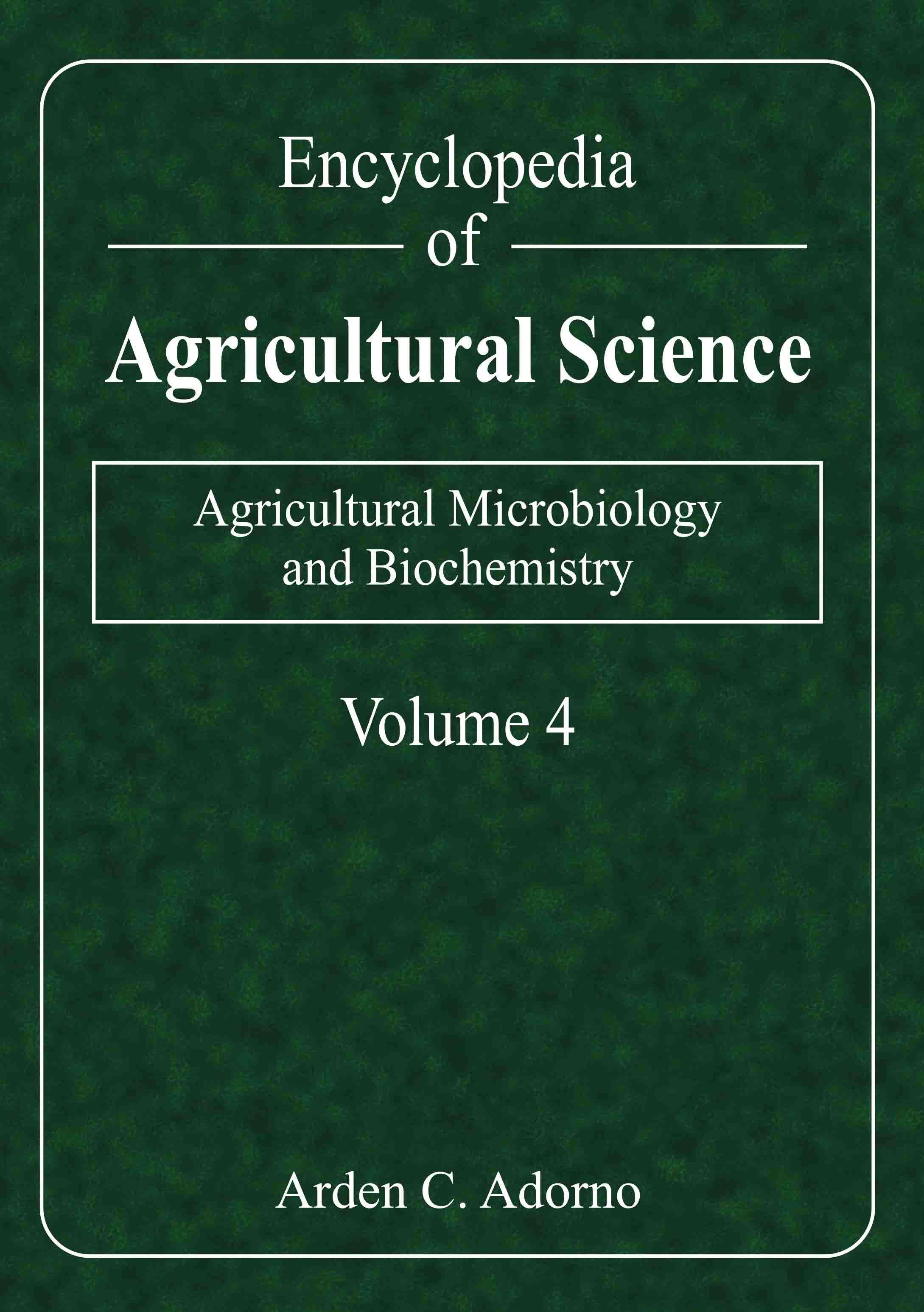 Agricultural Microbiology and Biochemistry