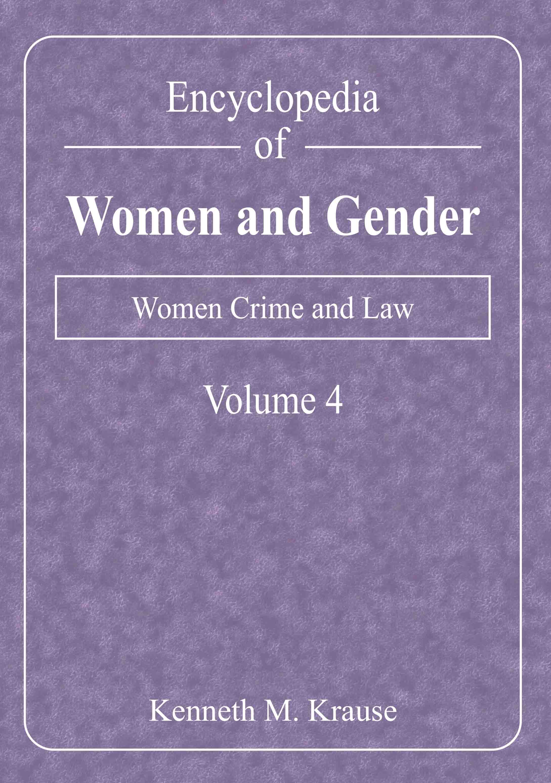 Women Crime and Law