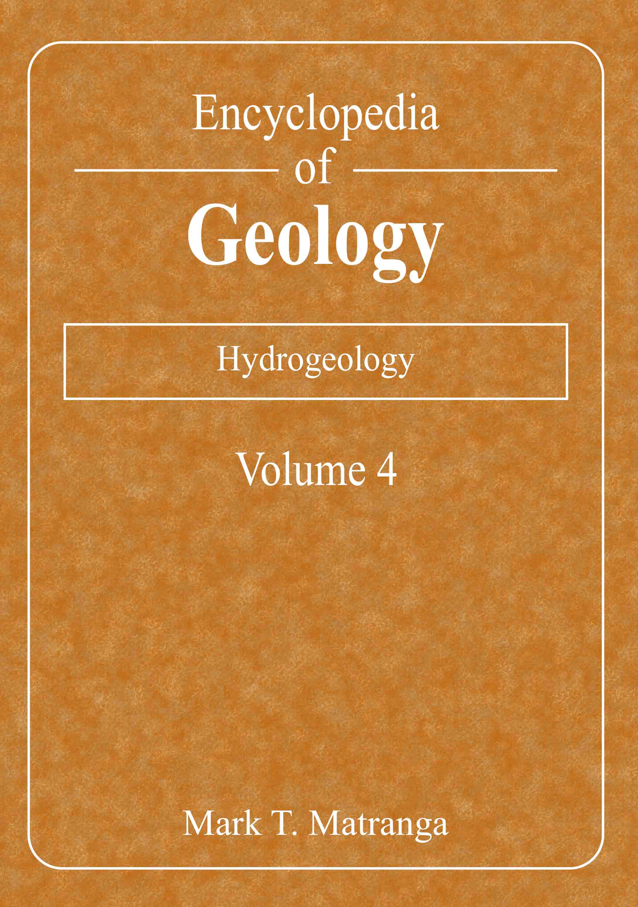 Hydrogeology