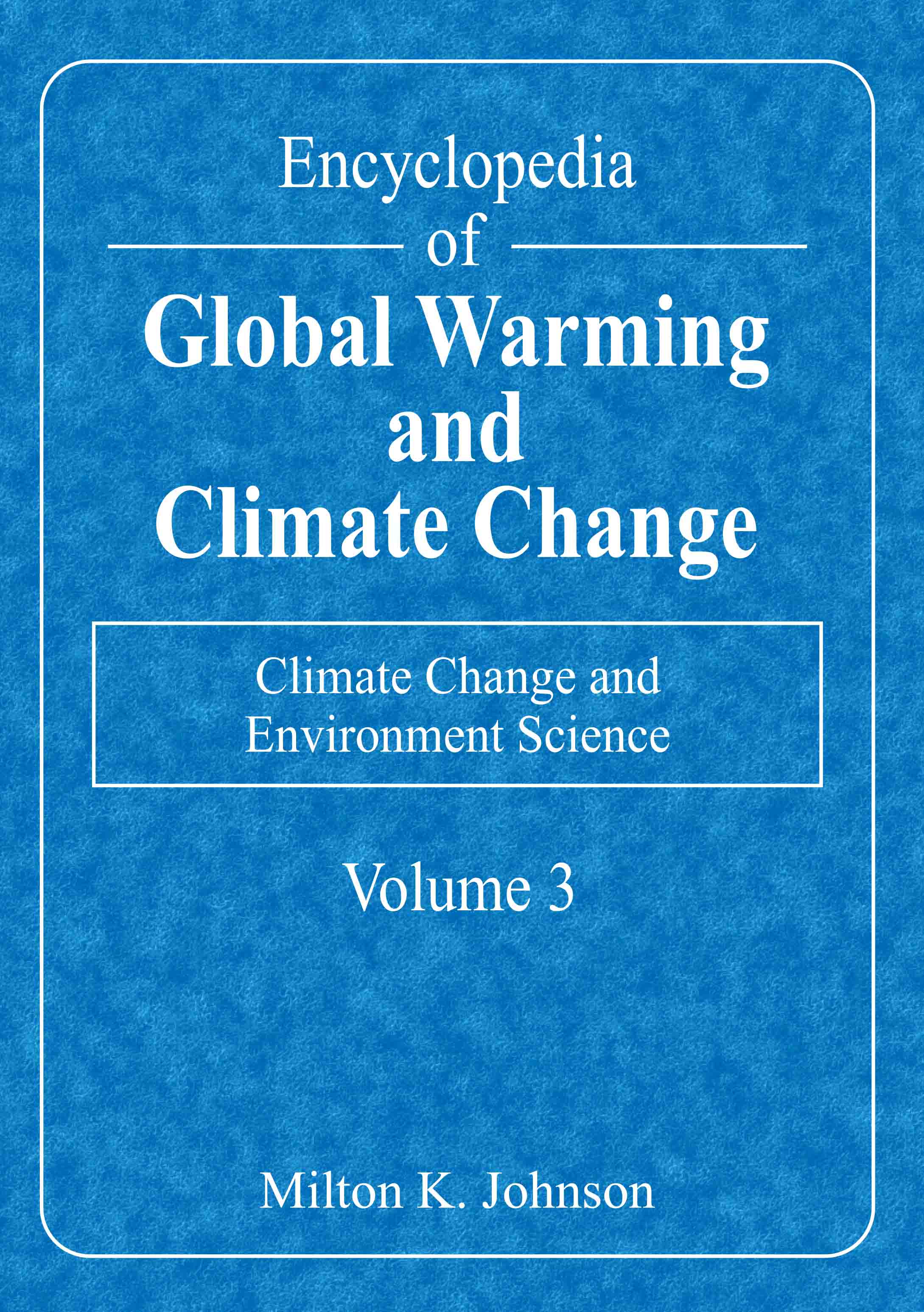 Climate Change and Environment Science 