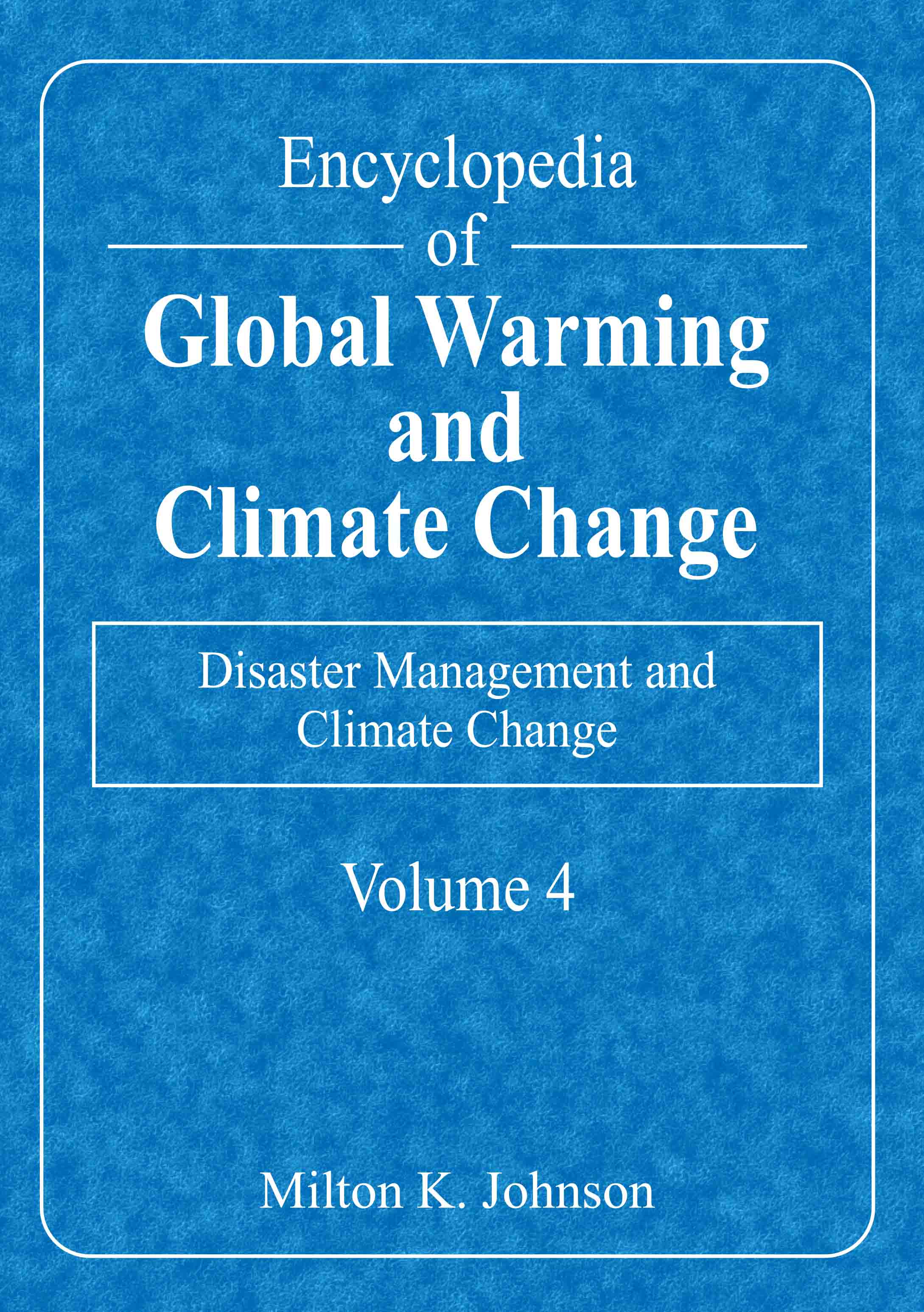 Disaster Management and Climate Change