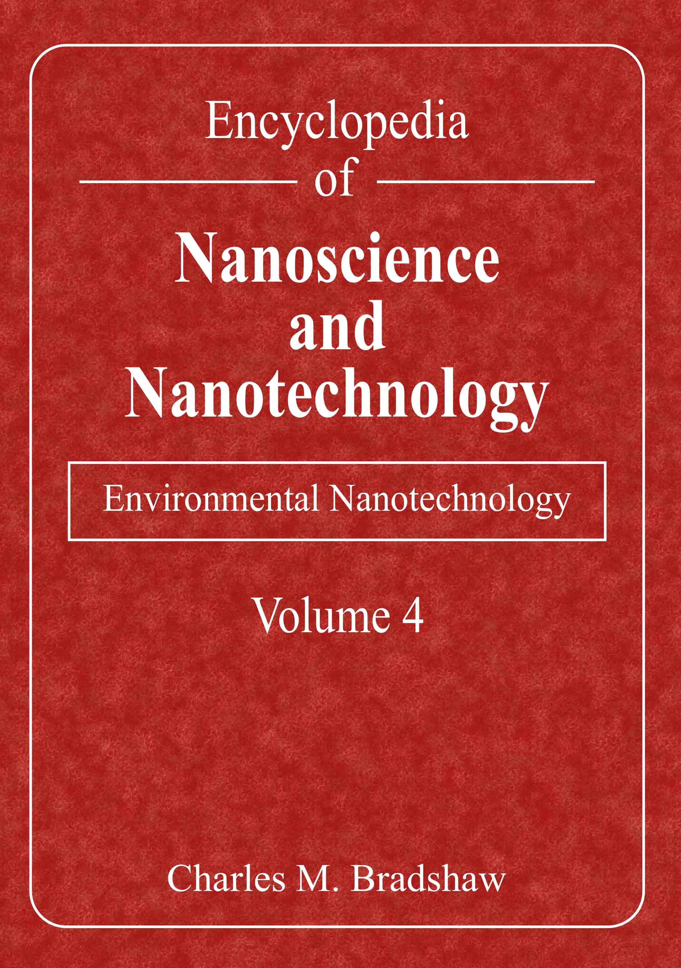 Environmental Nanotechnology